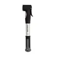 Produktbild: Mini-Luftpumpe FISCHER Doppelhub mit Manometer Aluminium alle Ventile