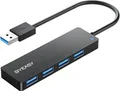 Produktbild: BYEASY 4 Port USB 3.1 Hub Typ A Ultra Slim Extra Leicht Portable Data Hub