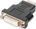 Produktbild: DIGITUS HDMI Adapter HDMI-A - DVI-I schwarz