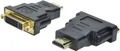 Produktbild: Digitus AK-330505-000-S HDMI / DVI Adapter [1x HDMI-Stecker - 1x DVI-Buchse 24+5pol.] Schwarz