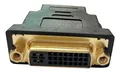 Produktbild: HDMI zu DVI Adapter - DVI Buchse zu HDMI Stecker 24+1 - Schwarz weiblich socket