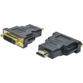 Produktbild: Digitus AK-330505-000-S HDMI / DVI Adapter [1x HDMI-Stecker - 1x DVI-Buchse 2...