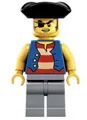 Produktbild: Lego® Pirat Quartermaster Riggins Ideas 21322 Minifigur idea066 Pirates NEU