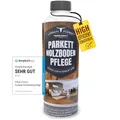 Produktbild: Holz Bodenreiniger & Bodenpflege für Innen und Außen | Pflege & Reiniger Böden | Boden reinigen wie Profis mit Parkett Holzbodenpflege von URBAN FOREST 1000ml