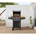 Produktbild: El Fuego® Gasgrill Grillwagen Smoker SAN ANGELO 3 Schwarz NEU/OVP