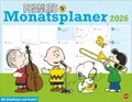 Produktbild: Peanuts Monatsplaner 2026: Praktischer Wandplaner mit den bekannten Peanuts-Comics. Kultiger Wandkalender zum Eintragen. Terminkalender mit lustigen Bildergeschichten. (Peanuts Kalender Heye)