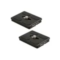 Produktbild: Schnellwechselplatte | Doppelpack | QAL-50 | Arca-Swiss