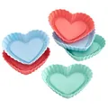 Produktbild: Lurch Flexiform Tortelett Herz 6er Set Pastel Mix