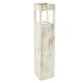 Produktbild: FRANK FLECHTWAREN Windlichtsäule Shabby-Charme, groß, Schöne vielseitig einsetzbares Dekoelement, tolles Geschenk