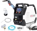 Produktbild: Starkwerk Schutzgasschweißgerät Schweißgerät Synergic 5-IN-1 MIG/MAG 200 DP Digital Display/Doppelpuls / 200 Ampere / - 230 V, FLUX & MMA, LIFT-TIG, 2T 4T 4TL SPOT - Professional-