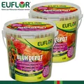 Produktbild: Euflor 2 x 1 kg Blühdepot Langzeitdüngung Staude Baum Topfplanze Balkon Garten