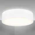 Produktbild: Deckenleuchte B.K.Licht Ø38cm mit E27 Fassung, weißer Stoffschirm