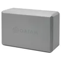 Produktbild: Gaiam Yoga Block Essentials Yogablock Block Yogastein Pilates 05-61350 Grau