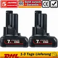 Produktbild: 2x Akku für Bosch Professional 12V 7,0Ah BAT411 GOP GOS System GBA BAT420 BAT411