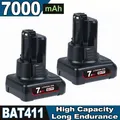 Produktbild: 2x Akku Für Bosch 7,0Ah 12V Li-Ion BAT411 BAT412 GSR GDR PMF PSR PSM 10.8V-LI