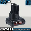 Produktbild: 12V 7,0Ah Für Bosch GBA Akku BAT411 Li-ion GSR GDR GOP GSB 2607336014 10.8V NEU