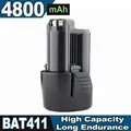 Produktbild: 4800mAh Für Bosch Professional GBA 12V Akku BAT411 Li-ion GSR/GDR/GSA BAT412