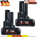 Produktbild: 2x 7,0 Ah BAT411 Für Bosch Professiona Lithium Akku GBA 12V 10,8V BAT420 BAT412