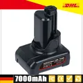 Produktbild: Für Bosch Professional GBA 12V Akku 7000mAh BAT411 Li-ion GSR GDR GSA BAT412
