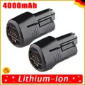 Produktbild: 2x 4.0Ah Akku Für Bosch GBA 12V BAT411 2607337302 Li-ion GSR GDR GSA BAT412 GWL