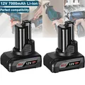 Produktbild: 2x BAT411 Professional GBA 12Volt Für Bosch Akku 7.0Ah Li-ion GSR GDR GSA BAT412