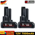Produktbild: 2x 7,0Ah Akku Für Bosch Professional GBA 12V 10,8V GSR GSA BAT411 BAT412 7000mAh