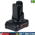 Produktbild: 7,0 Ah Akku Für Bosch Blau Profess GBA 12 V MAX BAT420 System BAT411 BAT411A DE