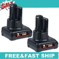 Produktbild: 7,0Ah NEW 2x Akku Für Bosch Professional GBA 12V BAT411 Li-ion GSR BAT412 BAT420