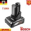 Produktbild: 7,0Ah Für Bosch Professional GBA 12V Akku BAT411 Li-ion GSR GDR GSA BAT412