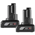 Produktbild: 2x Akku 7,0Ah Für Bosch Professional GBA 12V BAT411 Li-ion GSR BAT412 BAT420 DHL