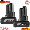 Produktbild: 2x Akku 7,0Ah Für Bosch Professional GBA 12V BAT411 Li-ion GSR BAT412 BAT420