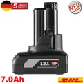 Produktbild: 7,0 Ah Für Bosch Akku-Paket GBA 10.8V/12V Max Lithium Akku - 2607337302 BAT411
