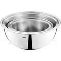 Produktbild: Gefu Schüsselset Cavaro, Silber, Metall, 4-teilig, 10.5 cm, Essen & Trinken, Geschirr, Schalen & Schüsseln, Schüsselset