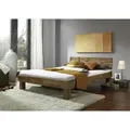 Produktbild: Mid.you Futonbett, Eiche, Holz, Eiche, vollmassiv, Höhe ca. 30 cm, 180x200 cm, für Rollrost geeignet, in verschiedenen Größen erhältlich, Lattenrost geeignet,alternative erhältlich, Schlafzimmer, Betten, Doppelbetten