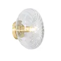 Produktbild: Qazqa Wandleuchte Ayesha, ohne Leuchtmittel, Warmweiß, QAZQA Wand­leuchte, e27, Gold, Glas, Art Deco