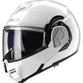 Produktbild: LS2 Motorradhelm FF906 Advant Klapphelm, vorbereitet für Kommunikationssystem,Notfallsystem-Polsterung (EQ weiß S (55/56)