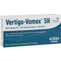 Produktbild: VERTIGO-VOMEX SR Retardkapseln 10 St. PZN 00278008