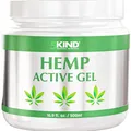 Produktbild: 5kind Hanf-Aktivgel Hanfsalbe 500ml – Hochdosiertes Hanfgel – Für Gelenke und Muskeln, Füße, Knie, Nacken, Schultern, Rücken & Muskeln – Gel mit natürlichen Extrakten