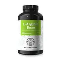 Produktbild: NATURE LOVE® L-Arginin Base mit Citrullin - 365 Kapseln - Hochwertiges pflanzliches Arginin in BASE Form mit 99,7+% Reinheit - Hochdosiert, vegan, in Deutschland produziert