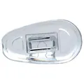 Produktbild: 2 Paar (4 Stück) Nasenpads/Brillenpads - Silikon Klicksystem, verschie. Größen (Tropfen 11mm)