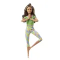 Produktbild: Barbie gxf05,mattel Made to Move Serie Wellness Puppen, Mehrfarbig