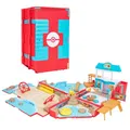 Produktbild: Pokémon PKW3424 - Tragbares Spielset - Strand-Arena, offizielle zusammenklappbare Spielwelt mit Pikachu, ab 4 Jahren
