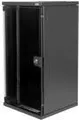 Produktbild: Digitus DN-10-12U-B - Schrank Netzwerkschrank - geeignet für Wandmontage - Schwarz, RAL 9005 - 12U - 25.4 cm (10