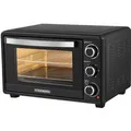 Produktbild: Steinborg SB-3018 Minibackofen mit Umluft 25 Liter 1500 Watt Schwarz