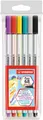 Produktbild: Premium-Filzstift mit Pinselspitze für variable Strichstärken - STABILO Pen 6...