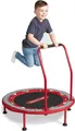 Produktbild: Radio Flyer 2in1 Kindertrampolin rotes Minitrampolin für Kleinkinder ab 3 Jahre