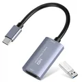 Produktbild: Videoaufnahmekarte USB 3.0 HDMI auf USB C Audio Capture Card 4K 1080P60 Captu...