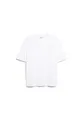 Produktbild: ARMEDANGELS Damen Heavyweight T-Shirt aus recyceltem Baumwoll Mix TARJAA Loose Fit White XL