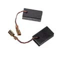 Produktbild: vhbw 2X Kohlebürste 5 x 10 x 17 mm kompatibel mit Bosch GWS 14-150 CI, GWS 1400, GWS 15-125 CIEH Elektrowerkzeug