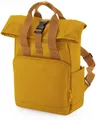 Produktbild: BagBase Freizeitrucksack Recycled Mini Twin Handle Roll-Top Backpack